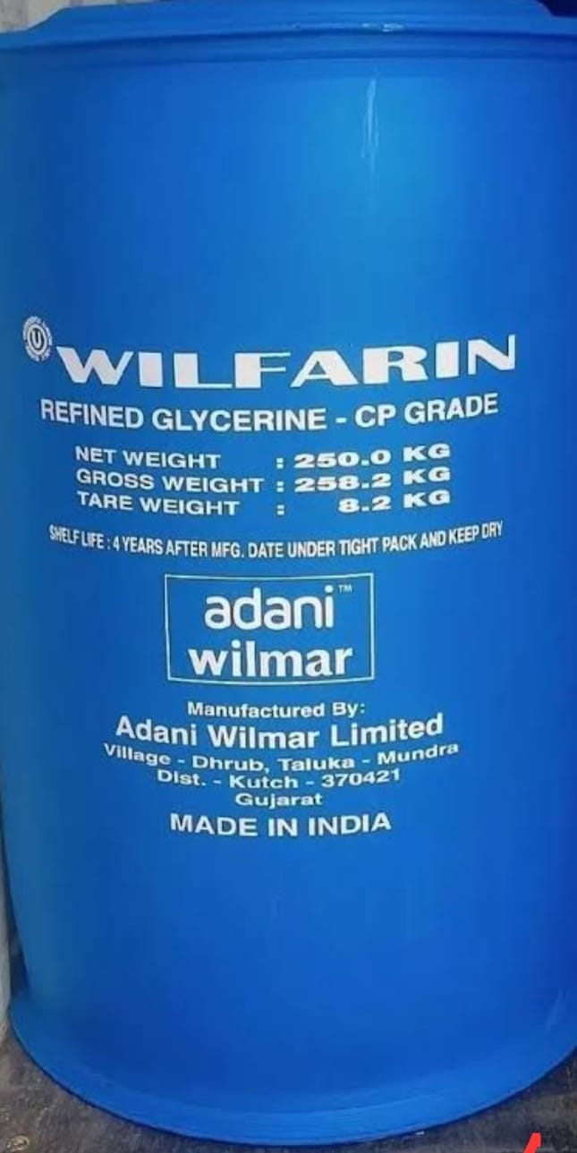 Refined Glycerine Cp Grade